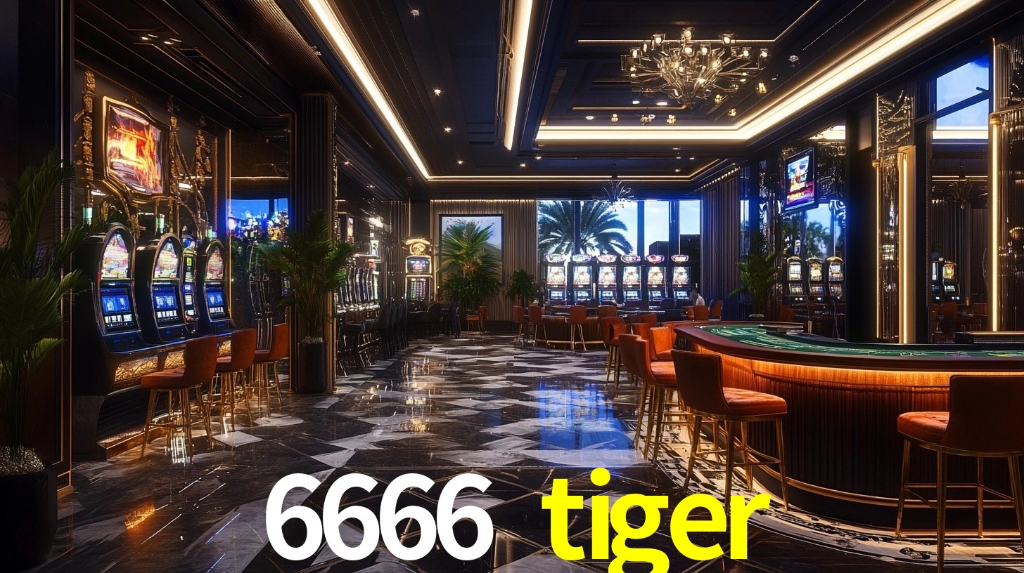 6666 tiger Logo - Bônus com Rollover Justo
