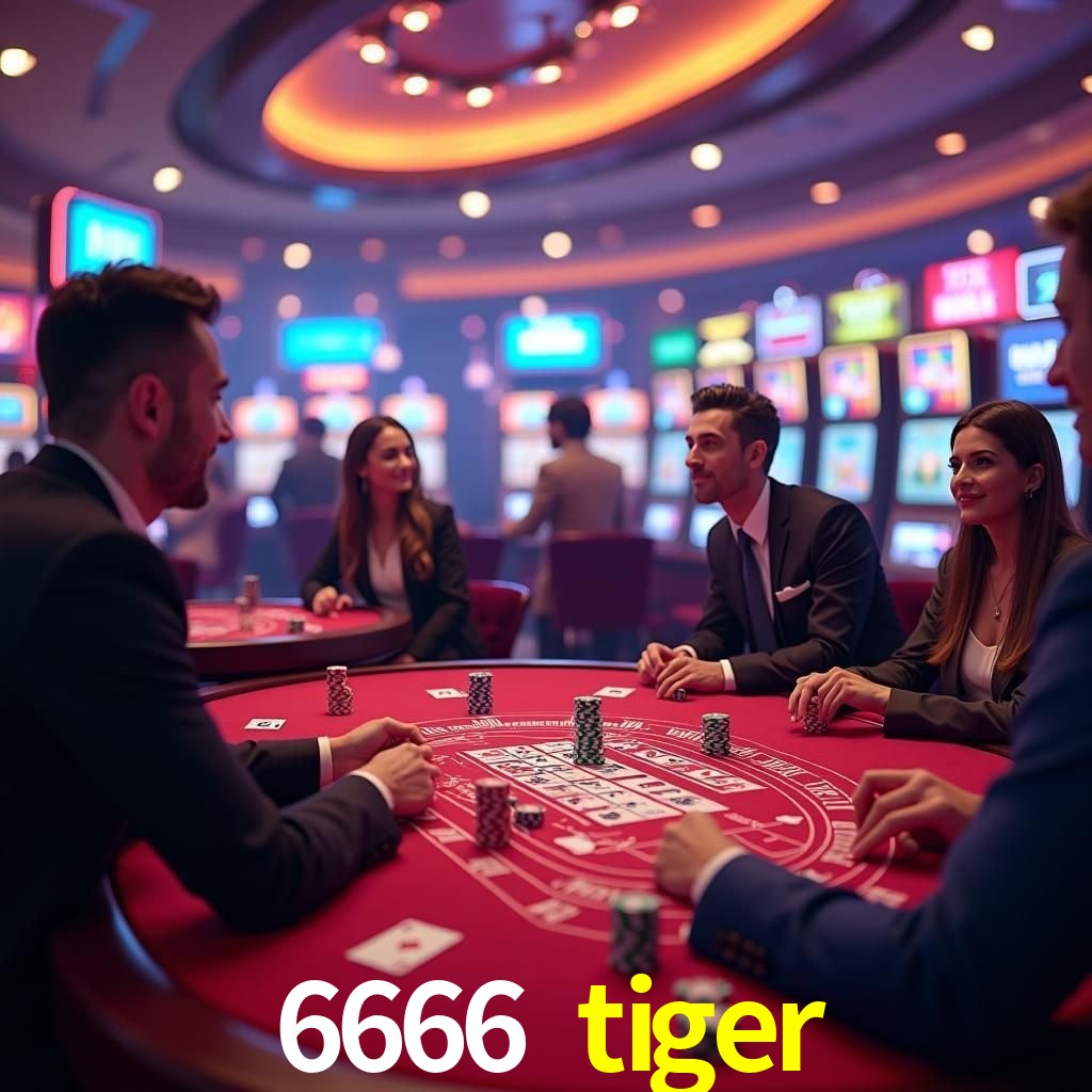 Interface do App 6666 tiger
